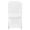 VEVOR 30 Pcs White Chair Covers, Polyester Spandex Chair Cover, Stretch Slipcovers for Wedding Party Dining Banquet Flat-Front Chair Covers, Fits Chair Measures up to 18.11 x 19.69 x 33.86 inch