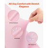 VEVOR 50 Pcs Pink Chair Covers, Polyester Spandex Chair Cover, Stretch Slipcovers for Wedding Party Dining Banquet Flat-Front Chair Covers, Fits Chair Measures up to 17.72 x 18.11 x 30.31 inch