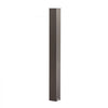 VEVOR Mailbox Post, 43 x 4 x 4 Inches, Steel In-Ground Mounting Mail Box Stand with Powder Coating Surface, Heavy Duty Metal Post Sleeve Kit for Outside Curbside Residential Use, Easy Install, Bronze