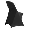 VEVOR 30 Pcs Black Chair Covers, Polyester Spandex Chair Cover, Stretch Slipcovers for Wedding Party Dining Banquet Flat-Front Chair Covers, Fits Chair Measures up to 18.11 x 19.69 x 33.86 inch