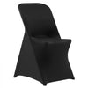 VEVOR 30 Pcs Black Chair Covers, Polyester Spandex Chair Cover, Stretch Slipcovers for Wedding Party Dining Banquet Flat-Front Chair Covers, Fits Chair Measures up to 18.11 x 19.69 x 33.86 inch