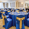 VEVOR 50 Pcs Royal Blue Chair Covers, Polyester Spandex Chair Cover, Stretch Slipcovers for Wedding Party Dining Banquet Flat-Front Chair Covers, Fits Chair Measures up to 20.08 x 17.72 x 37.4 inch