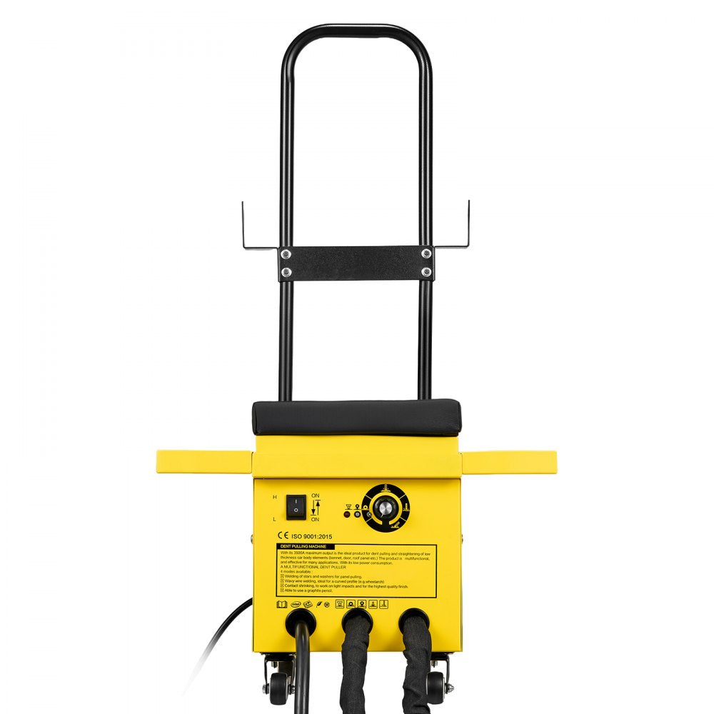 VEVOR 4.5KW Professional Stud Welder Dent Repair Kit with 2 Welding Guns & 6 Modes, All in One Dent Repair Workstation with Extended Handle, Padded Seat and Accessory Tray