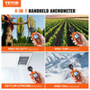 VEVOR Portable Anemometer, Temperature Range 14℉-113℉, Equipped with LED Backlit Display, Captures Wind Speed, Temperature, Air Volume, and Chill Factor, Ideal for Boating, Kite Surfing, Drone Pilo