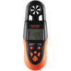 VEVOR Bluetooth Portable Anemometer, Temperature Range 14℉-140℉, Digital Device for Measuring Wind Speed, Temperature, Air Flow, and Wind Chill, Equipped with LED Backlit Display, Ideal for Surfing