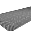 VEVOR Drainage Mat, 3 x 50 ft, PVC Non Slip Commercial Floor Mat, Wet Area Water Drain Splash Matting Hollow Doormat Roll, for Outdoor Indoor Restaurant Swimming Pool Patio Bathroom Washroom, Black