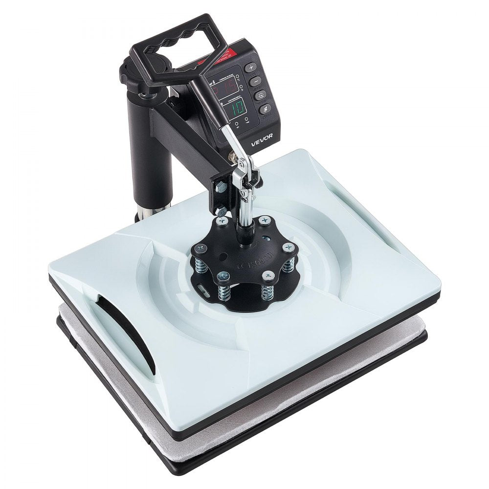 VEVOR Heat Press Machine 12 x 15 in 5-in-1 Combo Sublimation Press Machine, Heat Up Fast and Even, Digital Precise Time and Temp Control, Multi-Function, for T-Shirts, Mugs, Tumblers, Caps, Plates