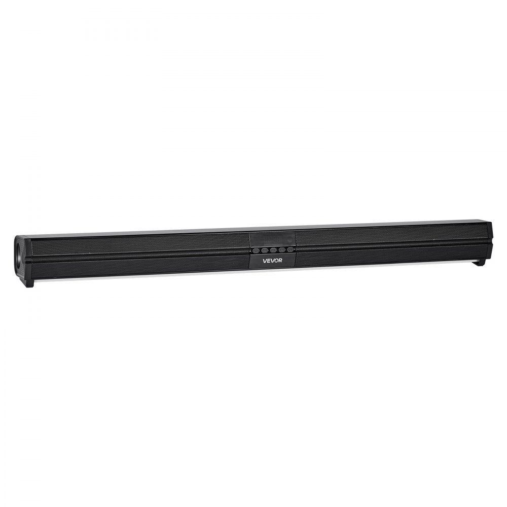 VEVOR Sound Bar for Smart TV, 2.0 Channel, 32-Inch Compact Soundbar TV Speakers for Projector, Bluetooth AUX Connection, Remote Control, Easy Setup, 80W Surround Sound System for PC Home Theater Audio