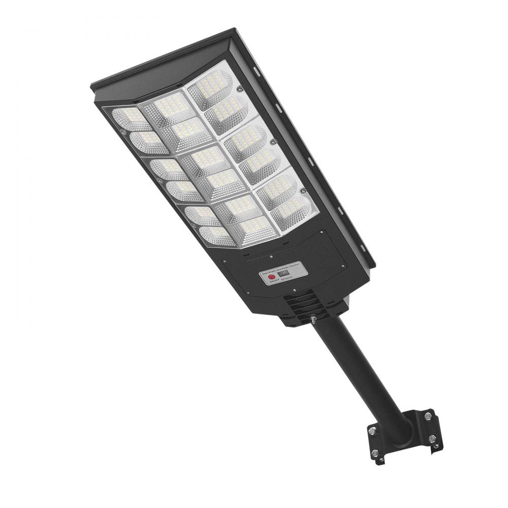 VEVOR 12000W Solar Street Light Outdoor, 900000LM, Commercial Parking Lot Light Dusk to Dawn, LED Flood Security Lamp with Motion Sensor, IP65 Waterproof Wide Angle Outdoor Lighting, for Driveway Yard