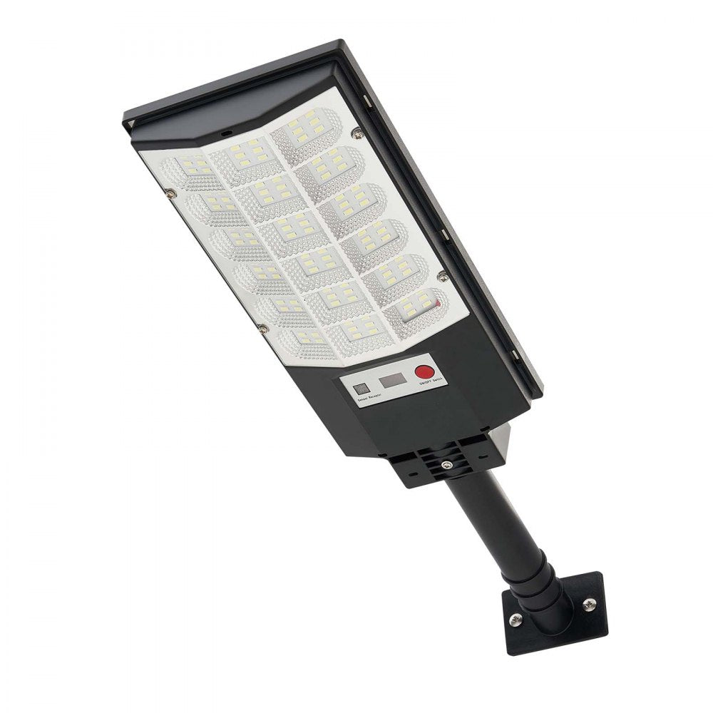 VEVOR 4 Pack 500W Solar Street Lights Outdoor, 50000LM, Commercial Parking Lot Lights Dusk to Dawn, LED Flood Security Lamp with Motion Sensor, IP65 Waterproof Outdoor Lighting, for Driveway Yard