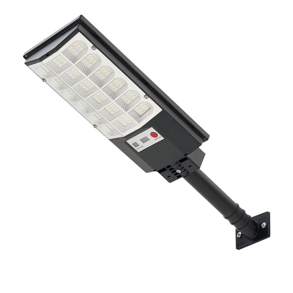 VEVOR 4 Pack 500W Solar Street Lights Outdoor, 50000LM, Commercial Parking Lot Lights Dusk to Dawn, LED Flood Security Lamp with Motion Sensor, IP65 Waterproof Outdoor Lighting, for Driveway Yard