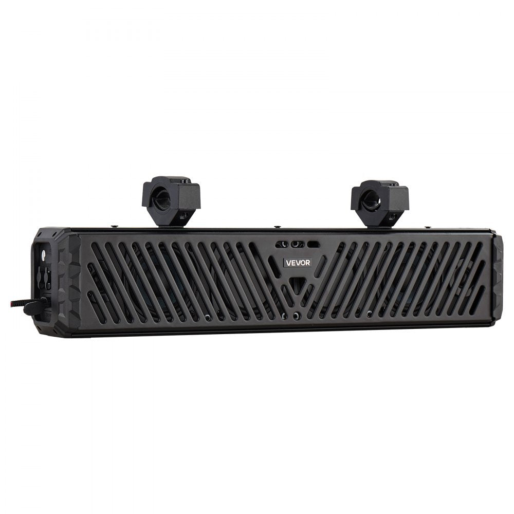 VEVOR UTV Sound Bar 25.8 Inch 6-Speaker Golf Cart Soundbar with Bluetooth, for UTVs ATVs Golf Carts Boats, Support Bluetooth USB AUX IN RF Remote, with RGB Multicolor Illumination, IP65 Waterproof