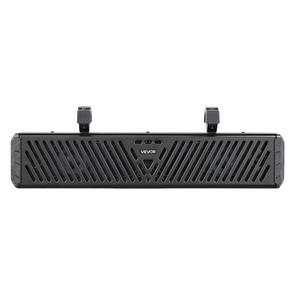 VEVOR UTV Sound Bar 25.8 Inch 6-Speaker Golf Cart Soundbar with Bluetooth, for UTVs ATVs Golf Carts Boats, Support Bluetooth USB AUX IN RF Remote, with RGB Multicolor Illumination, IP65 Waterproof