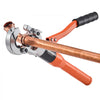 VEVOR Copper Pipe Crimping Tool, Hydraulic Driven Press Tool with 1/2" 3/4" 1" Jaws for VUS Type Copper Tube & 3/8", 1/2", 5/8", 3/4", 1" Jaws for ASTM F1807 PEX Pipe Copper Ring - with Carrying Case