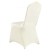 VEVOR Stretch Spandex Folding Chair Covers, Universal Fitted Chair Cover, Removable Washable Protective Slipcovers, for Wedding, Holiday, Banquet, Party, Celebration, Dining (50PCS Beige)