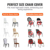VEVOR Stretch Spandex Folding Chair Covers, Universal Fitted Chair Cover, Removable Washable Protective Slipcovers, for Wedding, Holiday, Banquet, Party, Celebration, Dining (12PCS White)