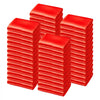 VEVOR Satin Chair Sashes Bows, 100PCS Chair Ribbon Ties Back Sash, 7 x 108 inch, Red Wedding Reception Decoration, for Wedding Ceremony Baby Shower Party Events Banquet Chair Cover Decoration
