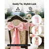 VEVOR Satin Chair Sashes Bows, 100PCS Chair Ribbon Ties Back Sash, 7 x 108 inch, Rose Gold Wedding Reception Decoration, for Wedding Ceremony Baby Shower Party Events Banquet Chair Cover Decoration