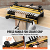 VEVOR Dovetail Jig, 12 in Width, Dove Tailing Router Jigs with Router Bit & 1/2” Template, Precise Alignment Dove Tail Jig, Mortise and Tenon Jig Woodworking Tools for Furniture & Wood Cabinet Making