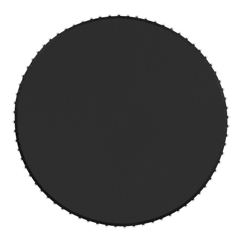 VEVOR Replacement Trampoline Mat, Jumping Mat Fits 14ft Frame, Universal Jumping Mat for 14ft Round Trampoline, Reinforce UV-Resistant Mat with Spring Tool & Durable V-Rings, Fit 6.5"-7" Spring Length