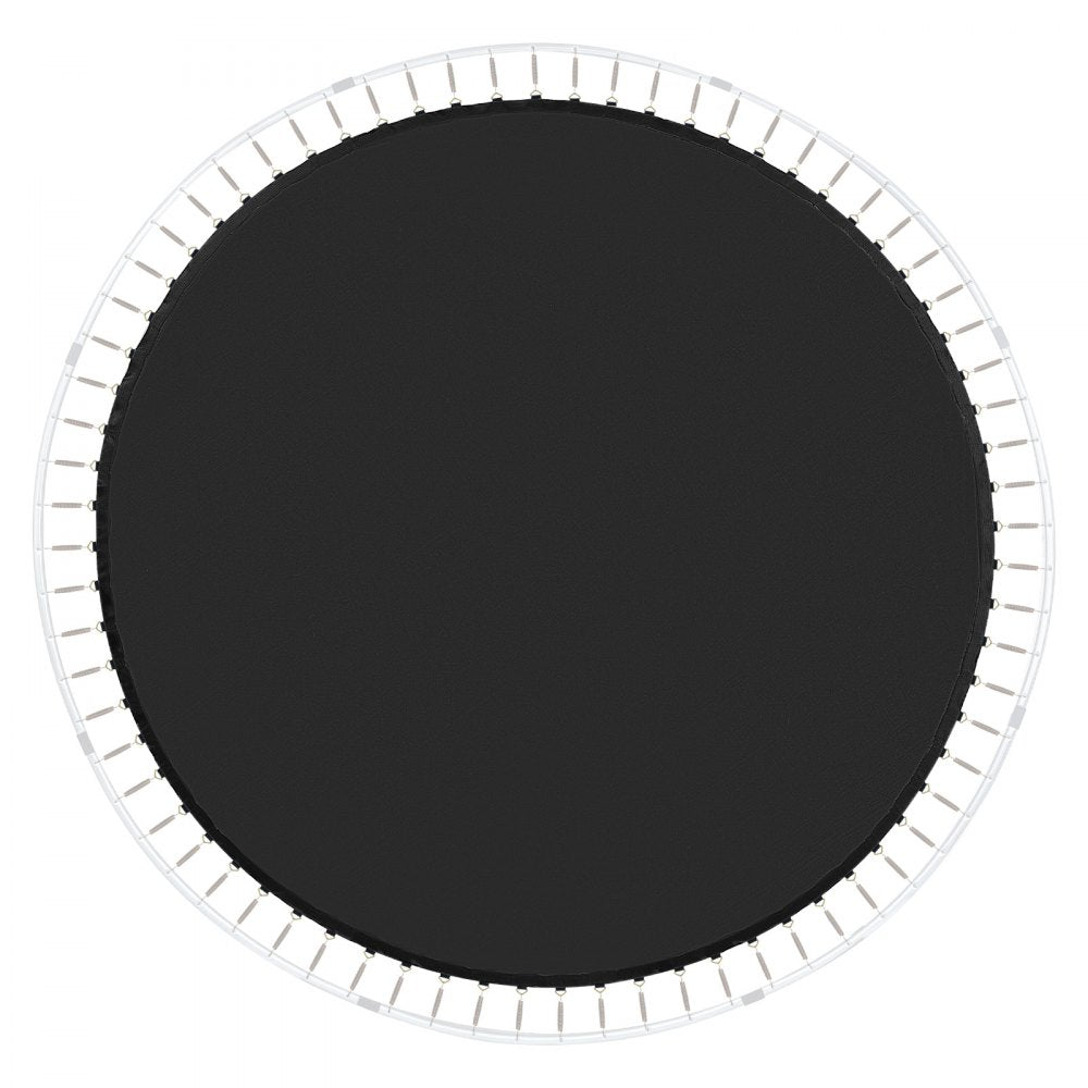 VEVOR Replacement Trampoline Mat, Jumping Mat Fits 14ft Frame, Universal Jumping Mat for 14ft Round Trampoline, Reinforce UV-Resistant Mat with Spring Tool & Durable V-Rings, Fit 6.5"-7" Spring Length
