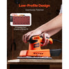 VEVOR Sheet Sander, 1/2 Sheet 2.5A Electric Sander for Woodworking, Max. 12000RPM Variable Speed Sheet Finishing Sander with Sandpaper and Dust Box for Wood Polishing Sanding