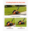 VEVOR Lawn Edger, 8-inch Blade Length, 12 Amp Electric Edger Lawn Tool, 4000 RPM, with 3-Position Blade Depth, 65 Mn, Pivoting Handle, Dual Wheels, for Lawns, Driveways, Yards, and Sidewalk Edges