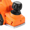 VEVOR Electric Hand Planer, 3-1/4-Inch Cut Width, 7-Amp 16800 RPM Corded Power Handheld Planer for Wood, with Adjustable Cut Depth, 2 Blades, for Woodworking Wood Chamfer DIY Smooth Finish Carpentry