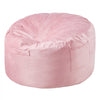 VEVOR Bean Bag Chair, 3 feet Round Bean Bag Chair with Removable and Washable Cover, 25D Memory Foam Filled with Soft and Smooth Dutch Velvet, Bean Bag for Bedroom or Playroom, Pink