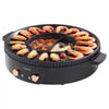 VEVOR Hot Pot with Grill, 1800W 2-in-1 Electric Smokeless Grill and Hot Pot, Korean BBQ Shabu Shabu Hotpot with Separate Dual Temperature Control, Non-stick Pan, for 2-8 People Family Dining