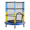 VEVOR 55" Trampoline for Kids, 4.6 FT Toddler Mini Trampoline, 132 lbs Capacity Indoor Outdoor Play Toys with Enclosure Net, Easy to Assemble, Christmas Toys Birthday Gifts for Girls Boys