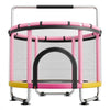 VEVOR 60" Trampoline for Kids, 5 FT Toddler Mini Trampoline, 132 lbs Indoor Outdoor Play Toys with Enclosure Net and Adjustable Gymnastics Bar, Christmas Toys Birthday Gifts for Girls Boys