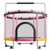 VEVOR 60" Trampoline for Kids, 5 FT Toddler Mini Trampoline, 132 lbs Indoor Outdoor Play Toys with Enclosure Net and Adjustable Gymnastics Bar, Christmas Toys Birthday Gifts for Girls Boys