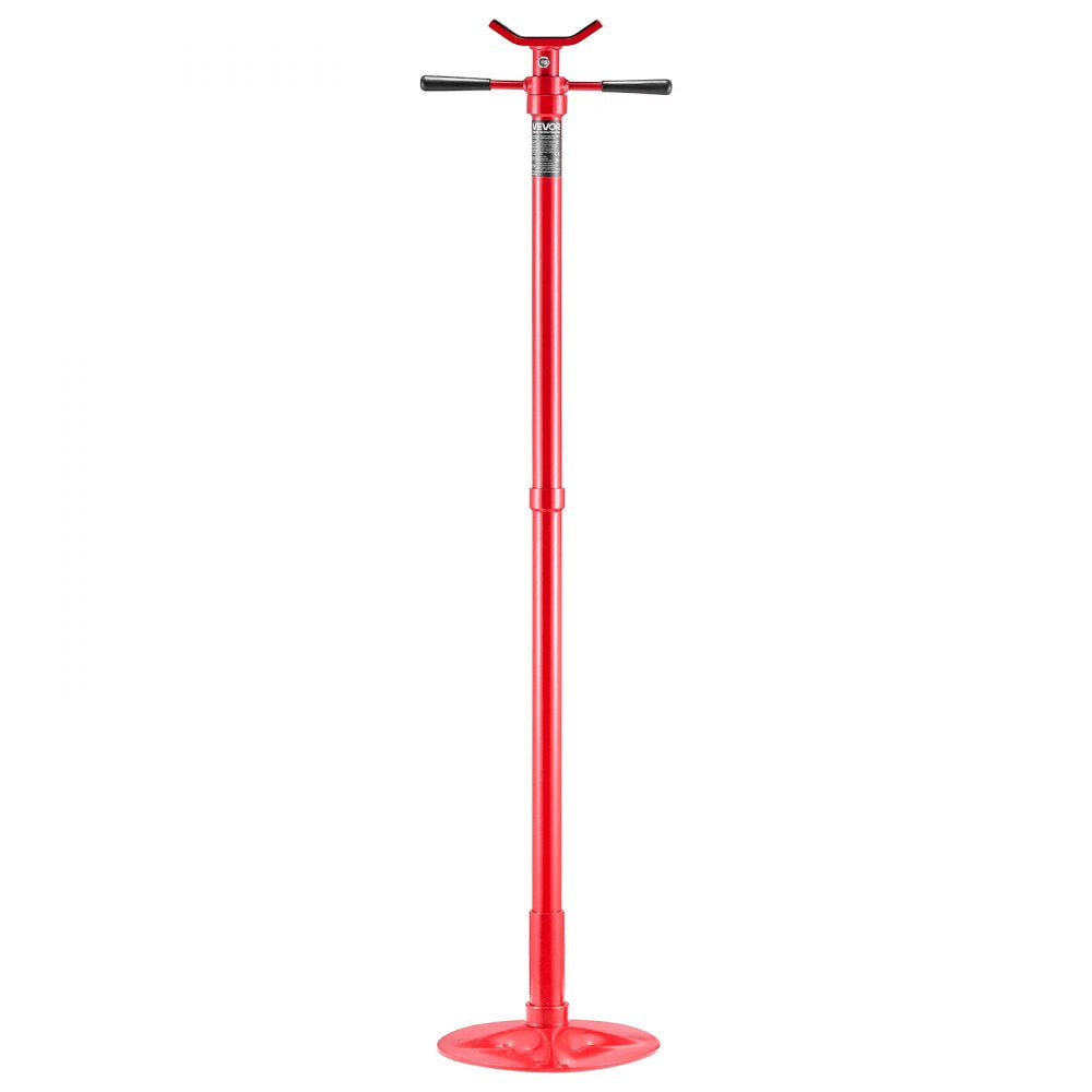 VEVOR Underhoist Support Stand, 1/2 Ton (1102 lbs) Capacity Under Hoist Jack Stand, Lifting from 54.02" to 83.86", Bearing Mounted Spin Handle, Self-Locking Threaded Screw, Support Vehicle Components
