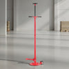 VEVOR Underhoist Support Stand, 3/4 Ton (1653 lbs) Capacity Under Hoist Jack Stand with Two Wheels, Lifting from 51.97" to 80", Bearing Mounted Spin Handle, Foot Pedal, Support Vehicle Components