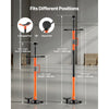 VEVOR Underhoist Support Stand, 1 Ton (2204 lbs) Capacity Under Hoist Jack Stand with Handle, Adjustable Height, Bearing Mounted Spin Handle, Self-Locking Threaded Screw, Support Vehicle Components