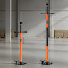 VEVOR Underhoist Support Stand, 1 Ton (2204 lbs) Capacity Under Hoist Jack Stand with Handle, Adjustable Height, Bearing Mounted Spin Handle, Self-Locking Threaded Screw, Support Vehicle Components