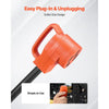 VEVOR Y Splitter Adapter, 30 Amp, 4 Prong Outlet 240 Volt Dryer to EV Charger Adapter, NEMA 14-30P to 14-30R/14-50R, with Grip Handle, Heavy Duty 10 AWG STW Wire, for EV Charger Dryer RV