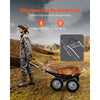 VEVOR Game Carts for Hunting, 500LBS Deer Cart Game Hauler, Heavy-Duty Crawler Cart, All-Terrain Folding Deer Hauling Cart with Shock-Absorbing Tires, Utility Gear Dolly for Hunting Fishing Hiking