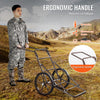 VEVOR Deer Cart, 500 LBS Capacity Folding Game Cart, Deer Cart Game Hauler with 17" Big Rubber Wheel & Ergonomic Handle, Heavy-Duty Game Cart Accessories, Utility Gear Dolly for Hunting Fishing Hiking
