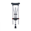 VEVOR Underarm Crutches, 13-Level Height Adjustable Underarm Walking Crutches, Lightweight Aluminum Crutches for Adults Teenager - with Soft Underarm Pad for Leg Injury Surgery Disabled, 1 Pair 300LBS