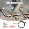 VEVOR Handheld Concrete Vibrator, 800W Electric Vibrator 13000 VPM, Electric Concrete Vibrating Tool With 6.6ft / 2m Shaft Rod, Portable Pencil Cement Vibrator Remove Air Bubble and Mix Concrete