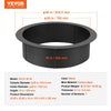 VEVOR Fire Pit Ring, 36-Inch Outer/30-Inch Inner Diameter, 10inch Height 2.5mm Thick Fire Pit Insert, Heavy Duty Carbon Steel Liner DIY Campfire Ring above or In-Ground, for Outdoor Camping, Bonfires