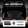 VEVOR Fire Pit Ring, 44-Inch Outer/39-Inch Inner Diameter, 10inch Height 2.5mm Thick Fire Pit Insert, Heavy Duty Carbon Steel Liner DIY Campfire Ring above or In-Ground, for Outdoor Camping, Bonfires