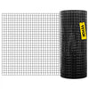 VEVOR Hardware Cloth, 24\" x50\' & 1\"x1\" Mesh Size, Galvanized Steel Vinyl Coated 16 Gauge Welded Wire with A Cutting Plier & A Pair of Fabric Gloves, for Garden Fencing & Pet Enclosures, Black
