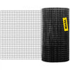 VEVOR Hardware Cloth, 48\" x 50\' & 1\"x1\" Mesh Size, Galvanized Steel Vinyl Coated 16 Gauge Chicken Wire Fencing with A Cutting Plier & A Pair of Fabric Gloves, for Garden Fencing & Pet Enclosures,