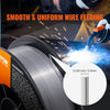 VEVOR Flux Core Welding Wire, E71T-GS 0.035-inch 10LBS, Gasless Mild Steel MIG Welding Wire with Low Splatter for All Position Arc Welding and Outdoor Use