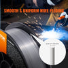 VEVOR Flux Core Welding Wire, E71T-GS 0.030-inch 10LBS, Gasless Mild Steel MIG Welding Wire with Low Splatter for All Position Arc Welding and Outdoor Use