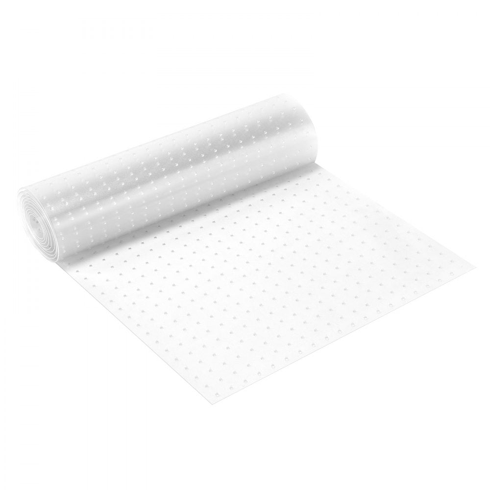 VEVOR Carpet Protector for Pets, 24" x 12' PVC Scratch-Proof Cat Carpet Protector for Doorway, Anti-Slip Cat Scratch Protector Mat, Easy to Cut Plastic Carpet Scratch Stopper, Cat Scratch Guard Carpet
