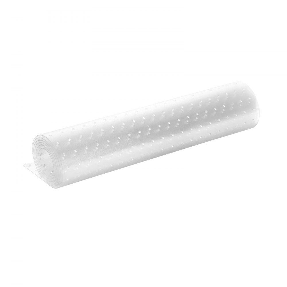 VEVOR Carpet Protector for Pets, 24" x 6' PVC Scratch-Proof Cat Carpet Protector for Doorway, Anti-Slip Cat Scratch Protector Mat, Easy to Cut Plastic Carpet Scratch Stopper, Cat Scratch Guard Carpet